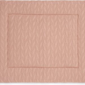 Jollein - Boxkleed (Rosewood) - Spring Knit - Katoen - Speelkleed Baby - 75x95cm