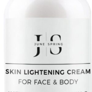 June Spring - Lightening Cream - 100% Natuurlijk - Ouderdomsvlekken - Pigment Vlekken - Body Lotion - Skin Lightening Cream - Hoge Kwaliteit - 250ML - Lichaam & Gezicht - Oplichtende Creme - Pigmentvlekken Verminderen