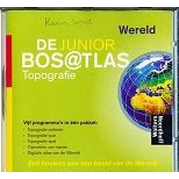 Junior Bosatlas Topografie Wereld CD Rom (groen)