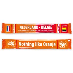KNVB Duo Sjaal Oranjeleeuwinnen Nederland - België