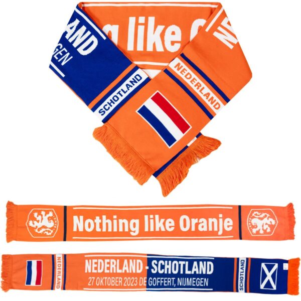 KNVB Sjaal Oranjeleeuwinnen Nederland - Schotland