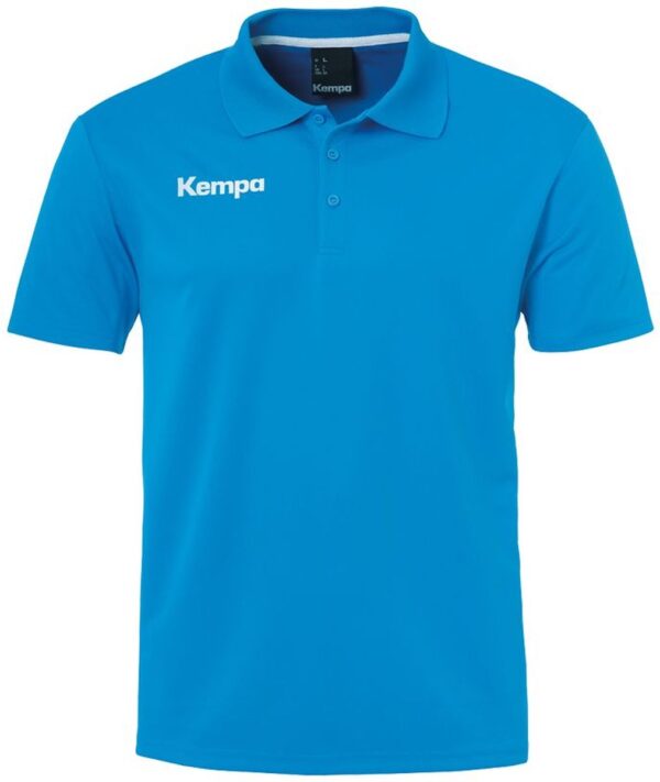 Kempa Poly Poloshirt Kempa Blauw Maat 152