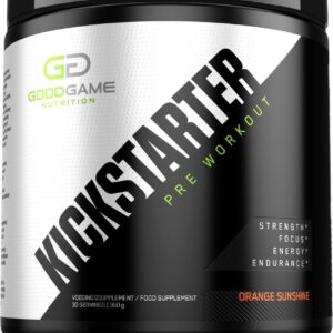 Kickstarter - Pre Workout - Smart Focus formule - Geen crash - 360gr (30 scoops) - Orange Sunshine