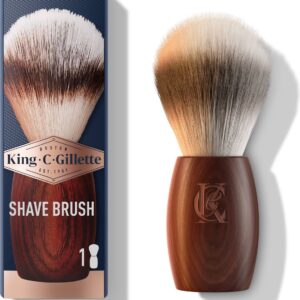 King C. Gillette Scheerkwast - Scheerkwast Van Barbierkwaliteit - Voor Mannen