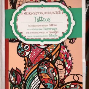 Kleurboek voor volwassenen, Tattoos