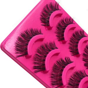 Knaak Nep Wimpers - Fake Eyelashes - Valse Wimpers - Wimpers - 5 Stuks