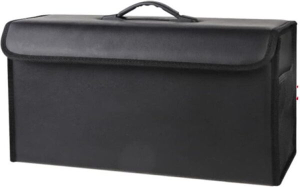 Kofferbakorganizer - Opvouwbare Auto-kofferbak organizer - Auto-opbergtas - Pu leer - 50x30x28cm