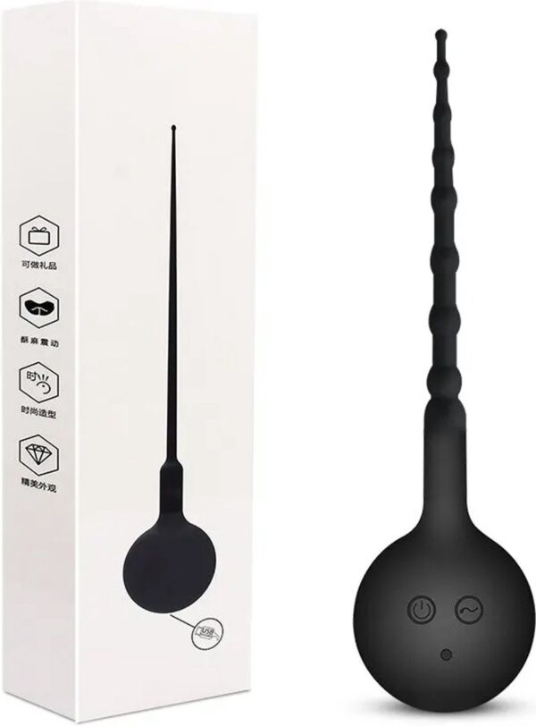 Krachtige vibrerende penisplug met Beads - Urethrale stimulator - Elektrische dilator - Nieuw design - USB Oplaadbaar - 7 vibratiestanden - Zeer gebruiksvriendelijk