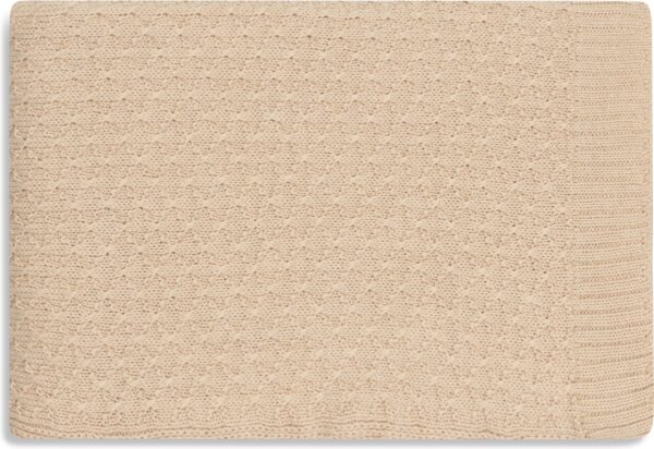 LIS LABELS - Wiegdeken - Paris Soft Rose - 75x100 cm - Biologisch Katoen - GOTS gecertificeerd - Babydeken