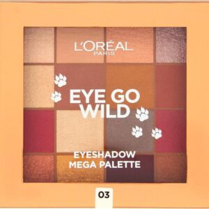 L'Oréal Paris - Eye Go Wild Mega palet - 16 kleuren - 17gr