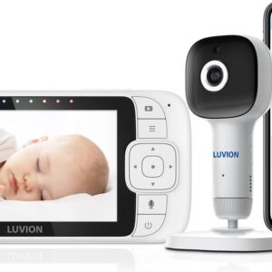 LUVION® Essential Connect Crib - Wifi Babyfoon met HD Camera én App - Premium Baby Monitor