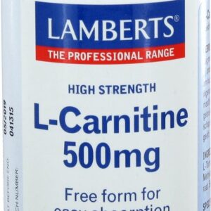 Lamberts L-Carnitine 500 mg 60 capsules