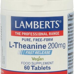 Lamberts L-Theanine 200 mg 60 tabletten