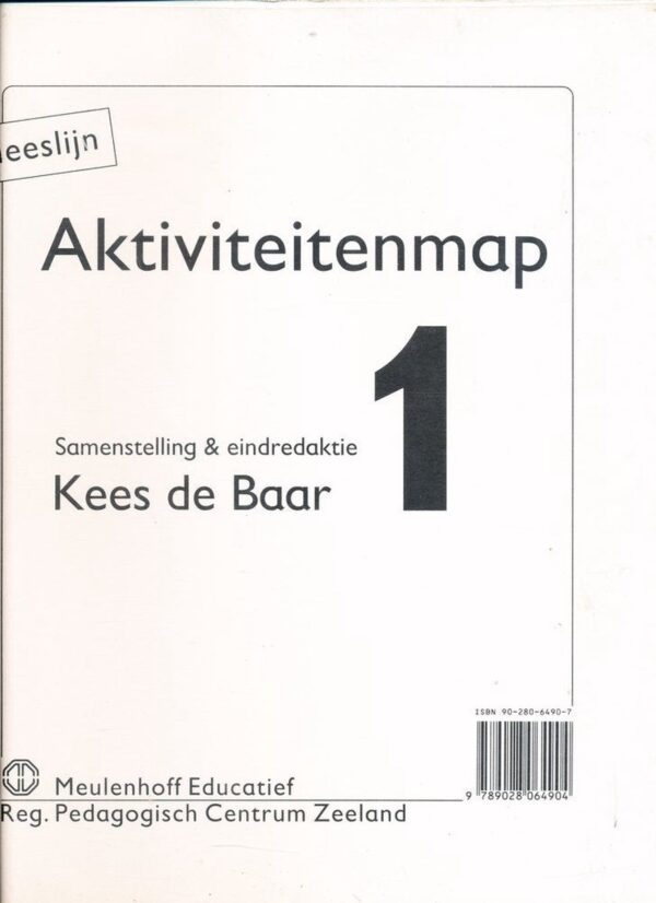 Leeslijn versie 1 Aktiviteitenmap 1