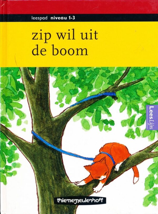 Leespad Leesboek 1-3 Zip wil uit de boom