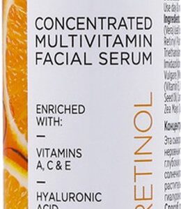 Level - Dead Sea Minerals Vitamin C & Retinol - Concentrated Multivitamin Facial Serum 100 ml (Dode Zee Mineralen Vitamine C & Retinol - Geconcentreerd Multivitamine Gezichtsserum)