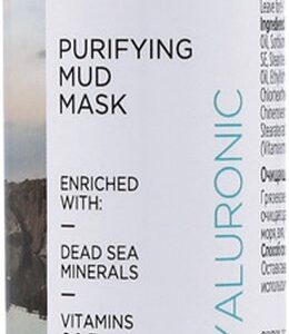 Level - Dead Sea Minerals & Hyaluronic - Purifying Mud Mask 100 ml (Dode Zee Mineralen & Hyaluronzuur - Zuiverend Moddermasker)