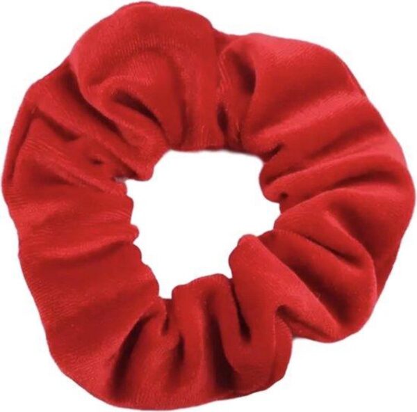 LifestyleGoods Scrunchie Haaraccessoire - Red Velvet - 1 stuk