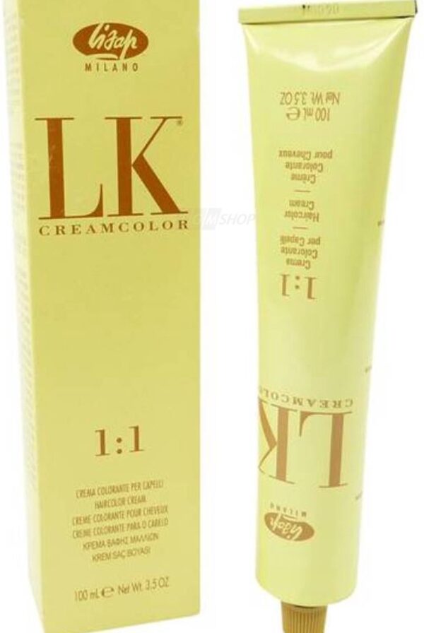 Lisap LK Cream Color Haircolour Permanente Crème Haarkleur Kleuring 100ml - 00/63 Golden Copper Kupfergold