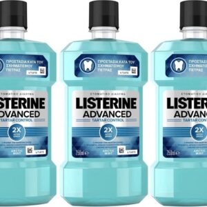 Listerine Mondspoeling - Anti Tandsteen Artic Mint - 3 x 250 ml