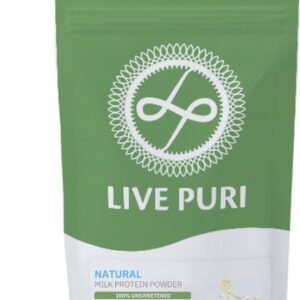 Live Puri Naturel Ongezoet Eiwitpoeder - Suikervrij en ongezoet - Geen (kunstmatige) zoetstoffen - Puur natuurlijk whey proteine en caseinaat - 87% eiwit - Zonder aroma - En een heerlijke milde smaak!