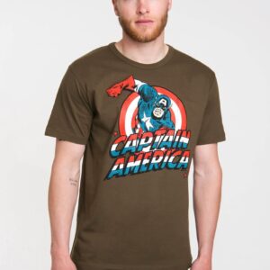 Logoshirt T-Shirt Captain America Logo