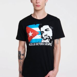 Logoshirt T-Shirt Che Guevara - Cuban Flag