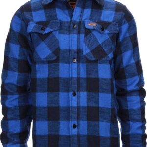 Longhorn houthakkers overhemd/jas Canada blauw