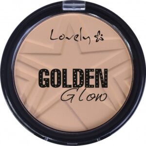 Lovely - Golden Glow Natural Hypoallergenic Powder 3 15G