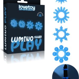 Lovetoy - Lumino Play - Cockringen Set - 4-delig - Glow In The dark