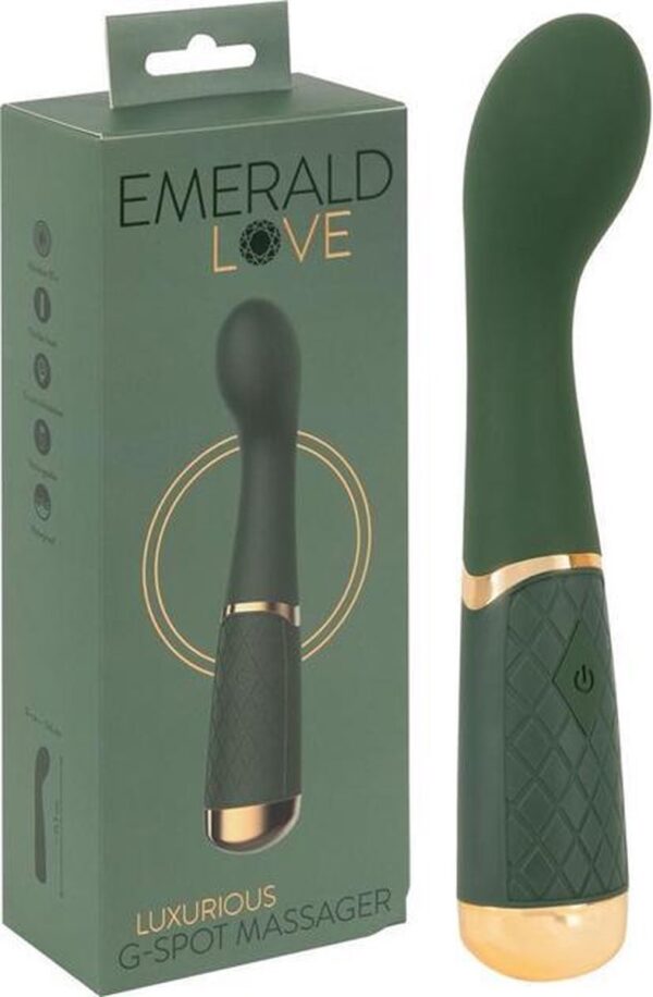 Luxe G-spot Vibrator Luxurious - Groen - Vibrators voor vrouwen- sex toys - g-spot stimulator