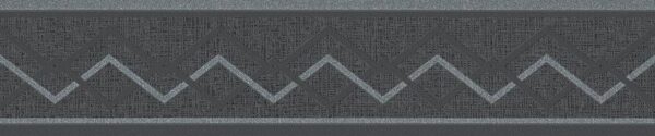 MODERNE GRAFISCHE BEHANGRAND | Zelfklevend - zwart grijs zilver - A.S. Création Only Borders 11