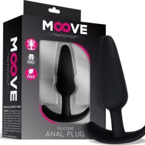 MOOVE - Silicone Butt Plug Small Black