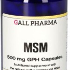 MSM 500 MG GPH (60 CAPSULES) - GALL PHARMA GMBH