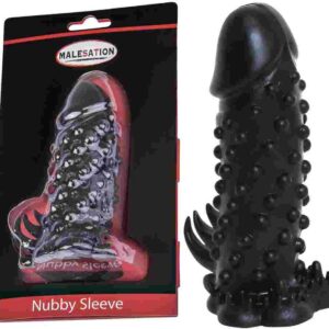 Malesation - Nubby - Penis Sleeve - Zwart