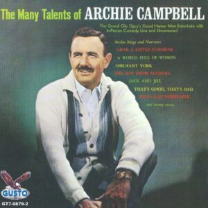 Many Talents of Archie Campbell