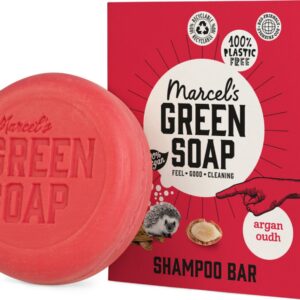 Marcel's Green Soap Shampoo Bar Argan & Oudh - 90 gram