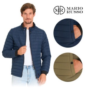 Mario Russo Wave Jacket - Sportief model tussenjas voor heren