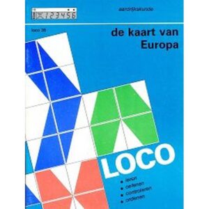 Maxi Loco 38 De kaart van Europa groep 7-8