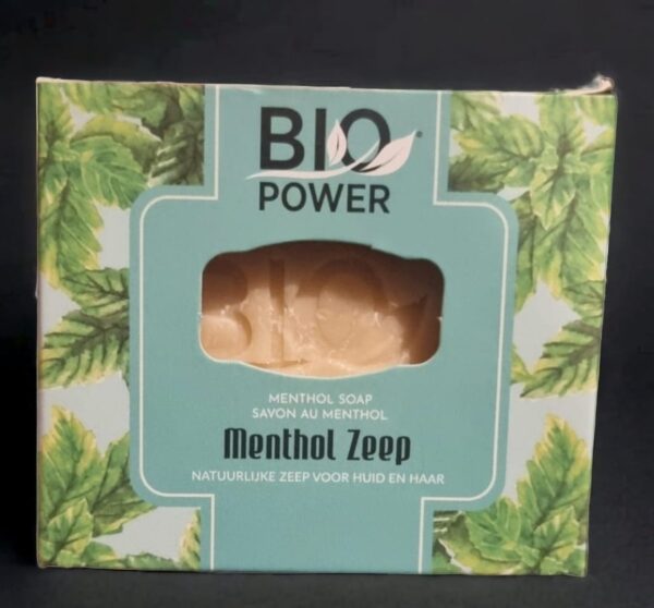Menthol Soap - Bio Power - 100% Natuurlijk - 3x 125 gram