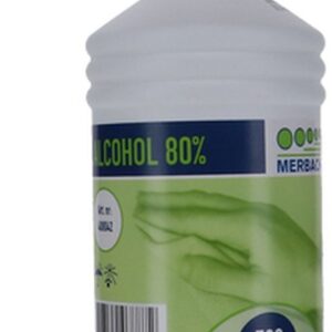 Merbach alcohol 80% sprayflacon- 100 x 500 ml voordeelverpakking