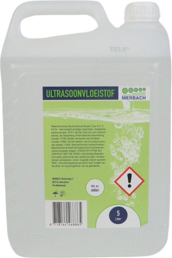 Merbach ultrasoonvloeistof 5L- 40 x 5 liter voordeelverpakking