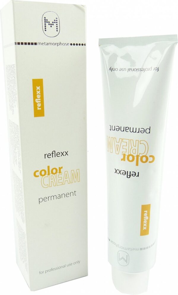 Metamorphose Reflexx Color Cream Permanente haarkleuring 120ml - 07.54 Medium Mahogany Copper Blonde / Mittel Mahagoni Kupferblond