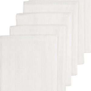 Meyco Baby Uni hydrofiele doeken - 6-pack - white - 60x60cm