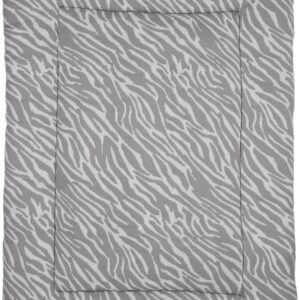 Meyco Zebra boxkleed - 77x97 cm - grijs