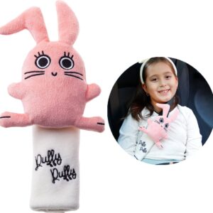 Milk&Moo Chancin Rabbit Auto Gordel Beschermer Kinderen - Peuter Gordelkussen - Kinder Gordel Auto - Gordelkussen voor kinderen