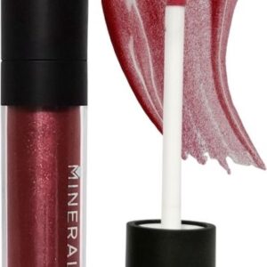 Minerale lipgloss Hot - vegan - bordeaux rood - Lip gloss | Minerale make-up - Lipgloss