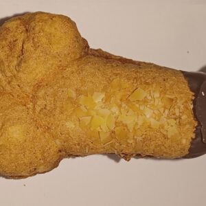 Moederdag - Chocanette - Erotische figuur - Boterkoek penis - met chocolade - 5 stuks - ca 250 gr