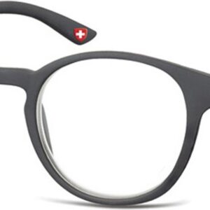 Montana Eyewear MR52 ronde leesbril +2.00 zwart