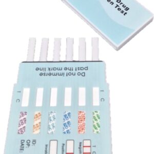 Multidrug urinetest 6 drugs AMP/COC/BZO/THC/KET/ETG - 2 test kits